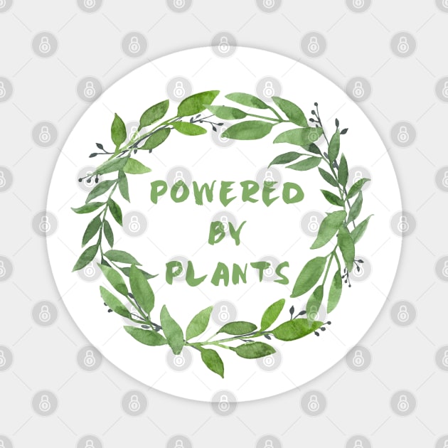 Powered by Plants Magnet by Kraina